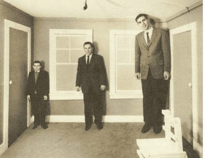 Week 13, Ames Room inspiration